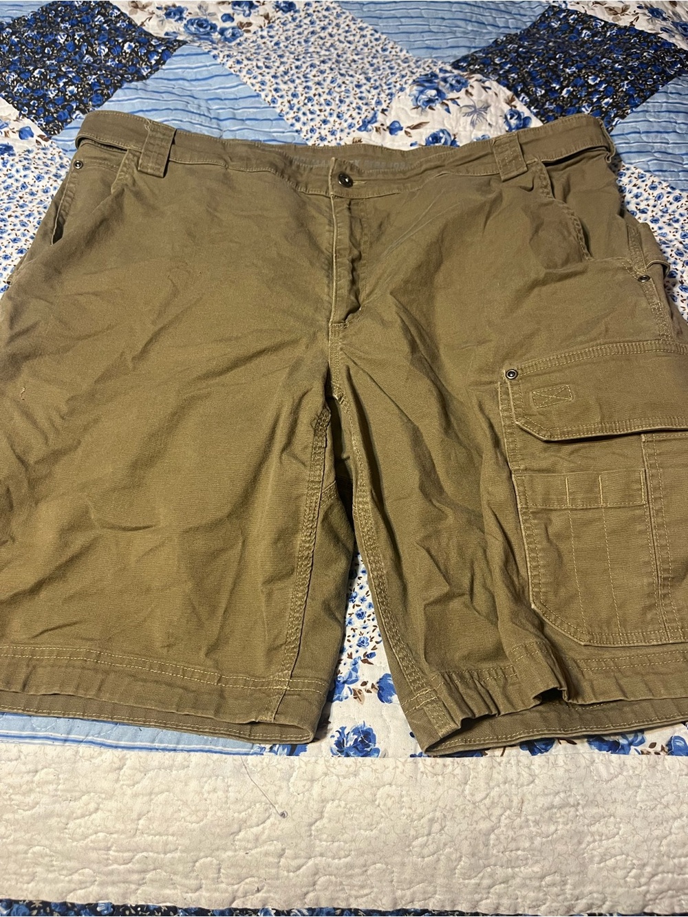 Duluth Trading Company Coolmax Flex Firehose Green Shorts Men’s 44